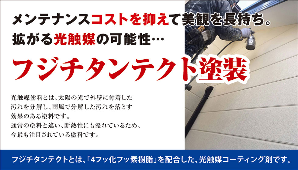 フジチタンテクト塗装